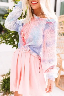 Bungalow Brunch Tie Dye Knit Top -Jacket and Coats Shop 2005071112000 2020052609171000 063d363cbungalow brunch tie dye knit top