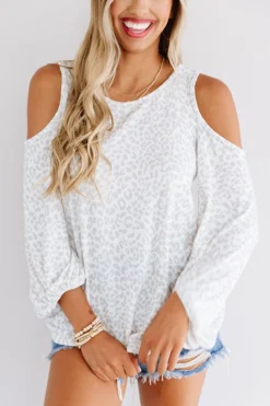 Spotted In The Vineyard Leopard Shift Top In White 6 Spotted In The Vineyard Leopard Shift Top In White -Jacket and Coats Shop 2007141837000 2020082414235000 b6e51b78spotted in the vineyard leopard shift top in white