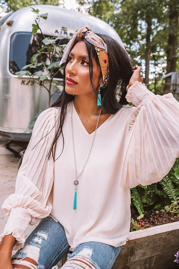 Sparks And Kisses Shift Top In Cream 6 Sparks And Kisses Shift Top In Cream - Image 6