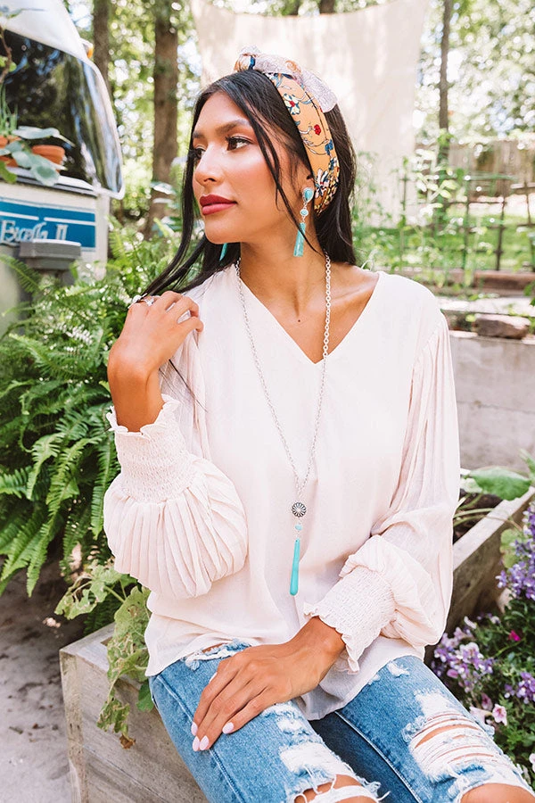 Sparks And Kisses Shift Top In Cream 5 Sparks And Kisses Shift Top In Cream - Image 5