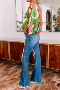 The Claire High Waist Distressed Flares 15 The Claire High Waist Distressed Flares -Jacket and Coats Shop 2009111733000 2023021612071700 c64f27f9the claire high waist distressed flares