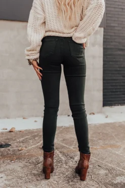 The Cress High Waist Skinny In Olive 7 The Cress High Waist Skinny In Olive -Jacket and Coats Shop 2010152810000 2020110215272700 b1e7036cnewproduct