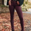 The Cress High Waist Skinny In Windsor Wine