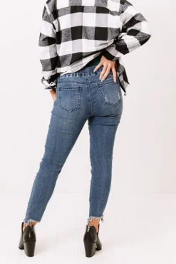 The Moore Midrise Distressed Ankle Skinny -Jacket and Coats Shop 2010225459000 2020111709164700 a1f9a295the moore midrise distressed ankle skinny