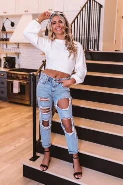 Just Like Magic Eyelash Knit Sweater In White 10 Just Like Magic Eyelash Knit Sweater In White -Jacket and Coats Shop 2012035412000 2021022416050000 69156051just like magic eyelash knit sweater in white