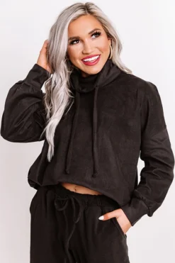 Cozy Perk Shift Sweater In Black -Jacket and Coats Shop 2012146332000 2021011410262200 65885069cozy perk shift sweater in black