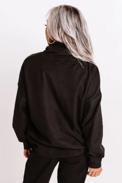 Cozy Perk Shift Sweater In Black -Jacket and Coats Shop 2012146332000 2021011410262300 29b2bb1fcozy perk shift sweater in black