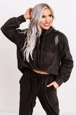 Cozy Perk Shift Sweater In Black -Jacket and Coats Shop 2012146332000 2021011410262400 aff4f477cozy perk shift sweater in black