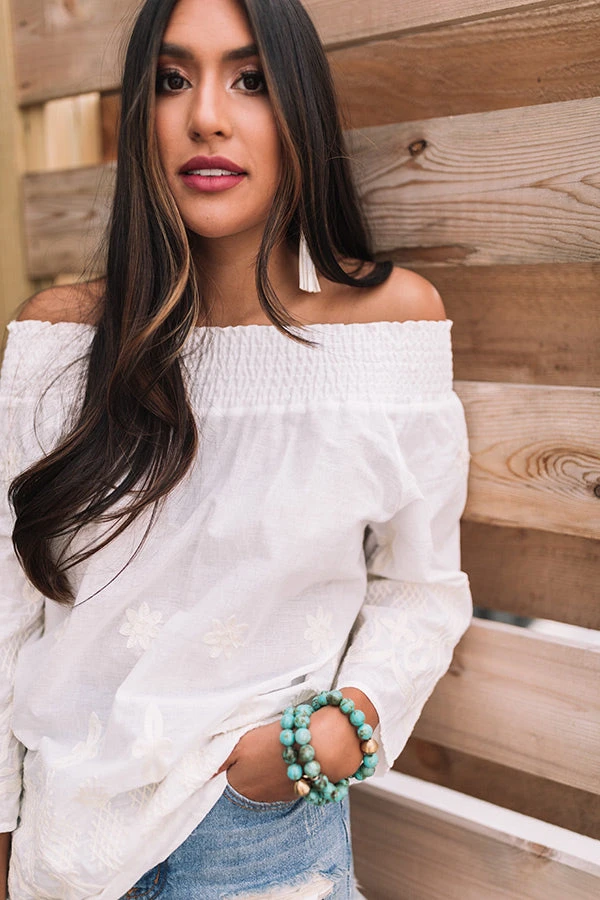 Hideaway Beach Embroidered Top 4 Hideaway Beach Embroidered Top - Image 4