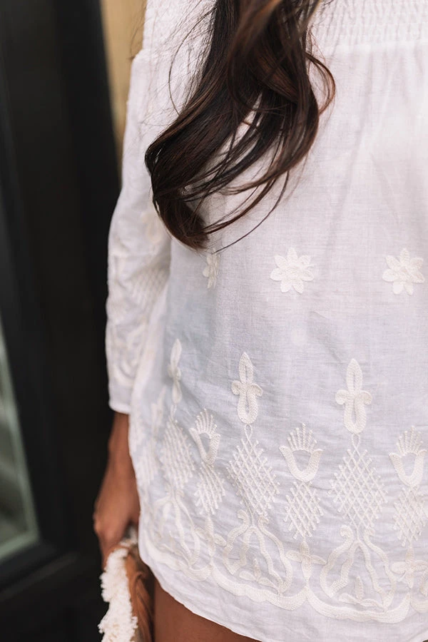 Hideaway Beach Embroidered Top 3 Hideaway Beach Embroidered Top - Image 3