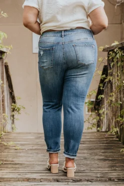 The Tabby High Waist Distressed Skinny Curves -Jacket and Coats Shop 2104071792000 2021041912395000 7ba6e73ethe tabby high waist distressed skinny