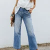 The Wentworth High Waist Jean In Light Wash
