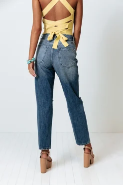 The Harris High Waist Distressed Relaxed Jean -Jacket and Coats Shop 2105137665000 2021061714393200 8a54410fthe harris high waist distressed relaxed jean