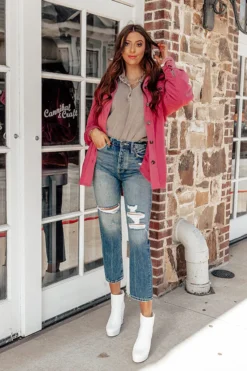 The Harris High Waist Distressed Relaxed Jean -Jacket and Coats Shop 2105137665000 2022010409042600 30010722the harris high waist distressed relaxed jean