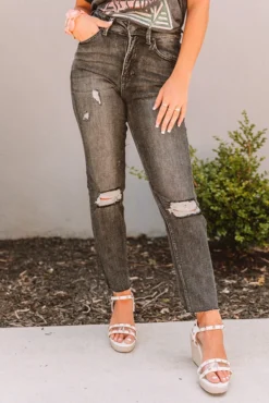 The Branch High Waist Distressed Pants -Jacket and Coats Shop 2106031582000 2021070109295500 9c72ce3dthe branch high waist distressed pants