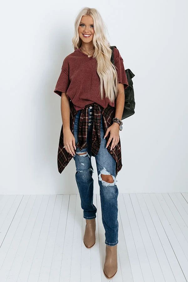 The Contessa High Waist Distressed Jean 2 The Contessa High Waist Distressed Jean - Image 2