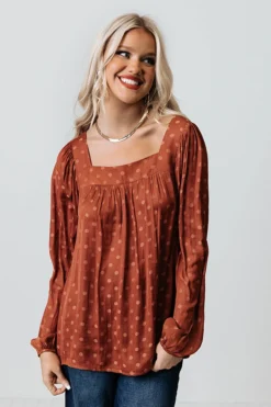 Link Up Shift Top In Rust 11 Link Up Shift Top In Rust -Jacket and Coats Shop 2108315026000 2021101914420500 3b4fe6b7link up shift top in rust