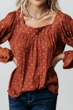 Link Up Shift Top In Rust 14 Link Up Shift Top In Rust -Jacket and Coats Shop 2108315026000 2021101914420500 9f117223link up shift top in rust