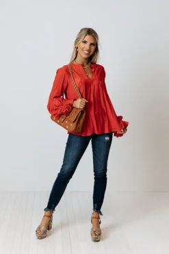 Jacket and Coats Shop -Jacket and Coats Shop 2109096060000 2021102809011500 b6fd8240santa cruz chic shift top in tangerine