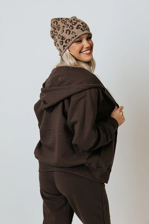 Count On You Sweater In Chestnut 5 Count On You Sweater In Chestnut - Image 5