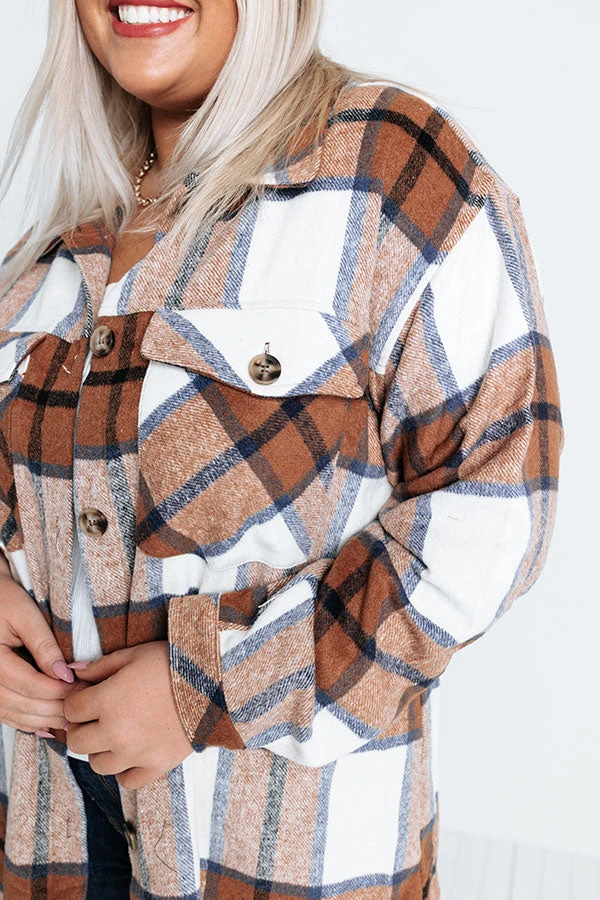 Road Trip To The Rockies Plaid Jacket Curves 4 Road Trip To The Rockies Plaid Jacket Curves - Image 4