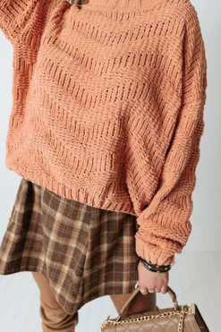 Bring On The Warmth Knit Sweater In Pumpkin -Jacket and Coats Shop 2109229591000 2021111414353700 04d3e2adbring on the warmth knit sweater in pumpkin