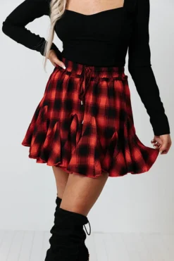 Small Town Holiday Skort In Red 9 Small Town Holiday Skort In Red -Jacket and Coats Shop 2109238039000 2021102812115200 827cd810small town holiday skort in red