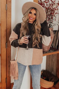 Mountainside Sips Sweater In Espresso