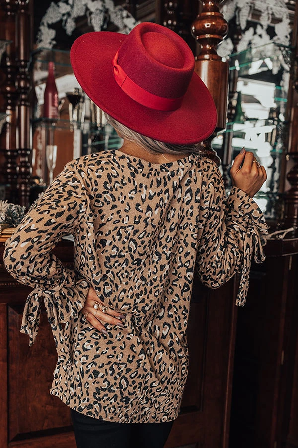 Expert Kindness Leopard Shift Top In Iced Latte 10 Expert Kindness Leopard Shift Top In Iced Latte - Image 10