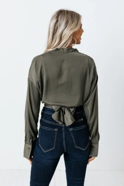 PR Move Tie Top In Olive -Jacket and Coats Shop 2110268696000 2021113009012600 6ad54452pr move tie top in olive