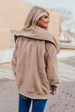 Cozy World Sherpa Corduroy Jacket In Iced Latte -Jacket and Coats Shop 2112086453000 2021122216223500 6ec96789cozy world sherpa corduroy jacket in iced latte