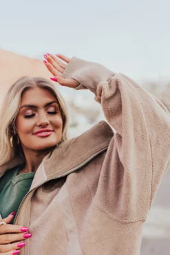 Cozy World Sherpa Corduroy Jacket In Iced Latte -Jacket and Coats Shop 2112086453000 2021122216223500 d4c7c8e8cozy world sherpa corduroy jacket in iced latte