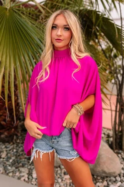 Local Flair Shift Top In Dark Fuchsia -Jacket and Coats Shop 2201077399000 2022022112464300 919dcf07local flare shift top in dark fuchsia