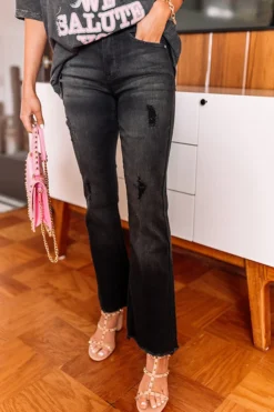 The Mckenna Midrise Ankle Flare In Black -Jacket and Coats Shop 2202093444000 2022022511323800 5ac254ffthe mckenna midrise ankle flare