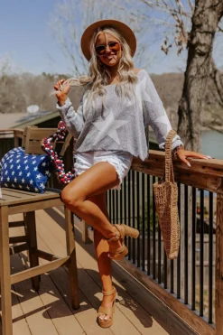 Star Spangled Kisses Knit Sweater In Navy -Jacket and Coats Shop 2203225353000 2022042511150500 6b36abe1star spangled kisses knit sweater in navy