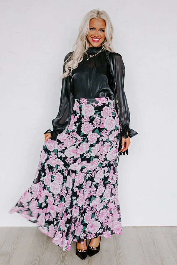 Sugary Sweet Floral Skirt 4 Sugary Sweet Floral Skirt - Image 4