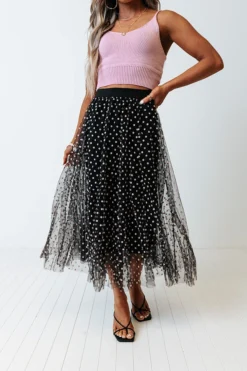 True Love And Tulle Polka Dot Skirt -Jacket and Coats Shop 2204054753000 2022042607542100 1778a5actrue love and tulle polka dot skirt