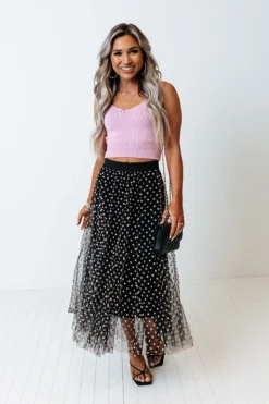True Love And Tulle Polka Dot Skirt -Jacket and Coats Shop 2204054753000 2022042607542100 350a1bfatrue love and tulle polka dot skirt
