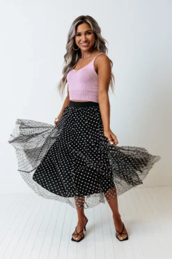 True Love And Tulle Polka Dot Skirt -Jacket and Coats Shop 2204054753000 2022042607542100 5268a5b0true love and tulle polka dot skirt