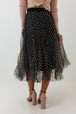True Love And Tulle Polka Dot Skirt -Jacket and Coats Shop 2204054753000 2022112212533900 2d60b14ctrue love and tulle polka dot skirt