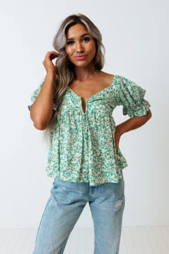 Downtown Dallas Top In Mint -Jacket and Coats Shop 2204087707000 2022042608171800 de3b6d41downtown dallas top in mint