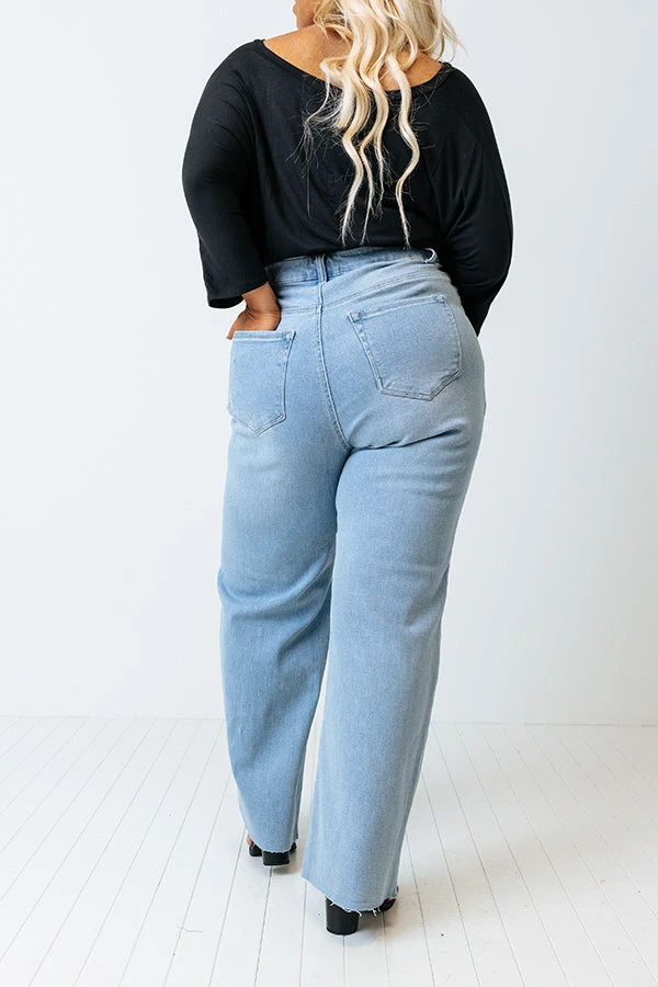 The Teela High Waist Wide Leg Jean Curves 5 The Teela High Waist Wide Leg Jean Curves - Image 5