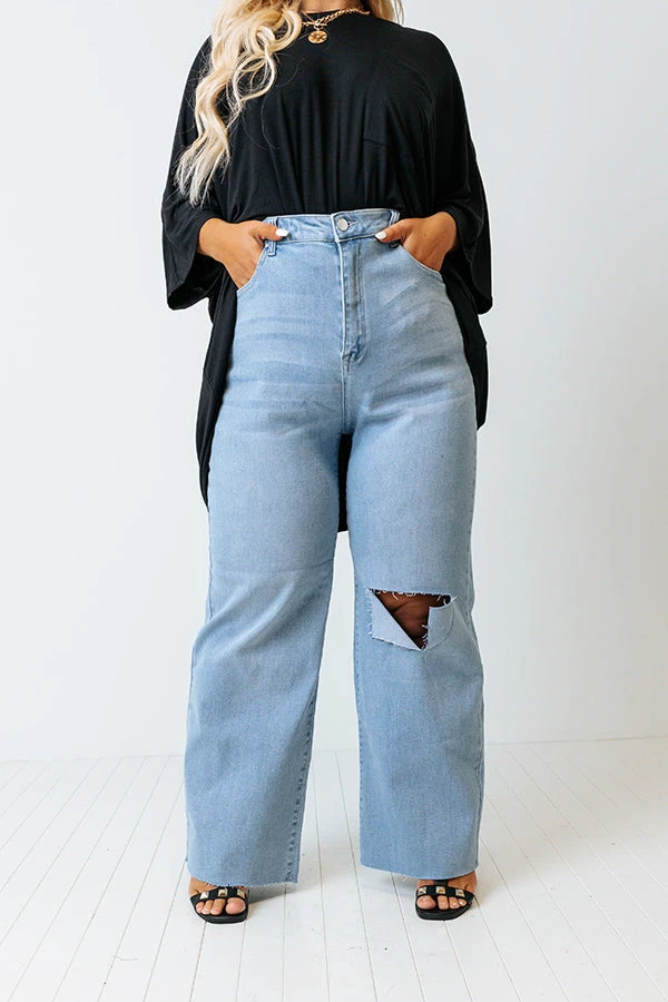 The Teela High Waist Wide Leg Jean Curves 1 The Teela High Waist Wide Leg Jean Curves