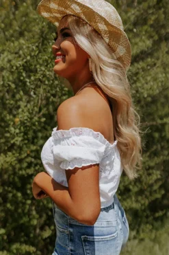 Falling Head Over Heels Eyelet Top -Jacket and Coats Shop 2204223638000 2022050311120200 1664a4d9style melody express sample 8