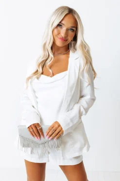 Winning Awards Blazer In Ivory -Jacket and Coats Shop 2205162154000 2022052411411500 4dfec29dwinning awards blazer in ivory