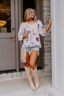 Point Of Pretty Shift Top