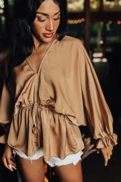 Late Night Talks Top In Iced Latte -Jacket and Coats Shop 2206233359000 2022071214324300 7d88036alate night talks top in iced latte