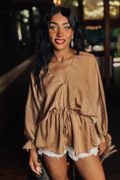 Late Night Talks Top In Iced Latte -Jacket and Coats Shop 2206233359000 2022071214324300 f9ad3229late night talks top in iced latte