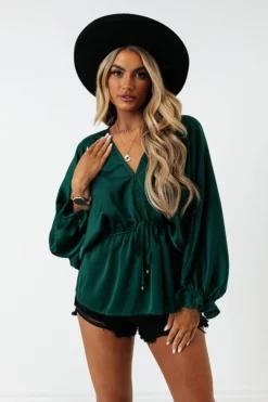 Late Night Talks Top In Teal -Jacket and Coats Shop 2206234351000 2022071908272400 f6477414late night talks top in teal