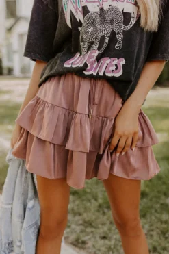 Watch The Show Satin Skort In Vineyard Grape -Jacket and Coats Shop 2207291951000 2022080911294300 d35a2013watch the show satin skort in vineyard grape